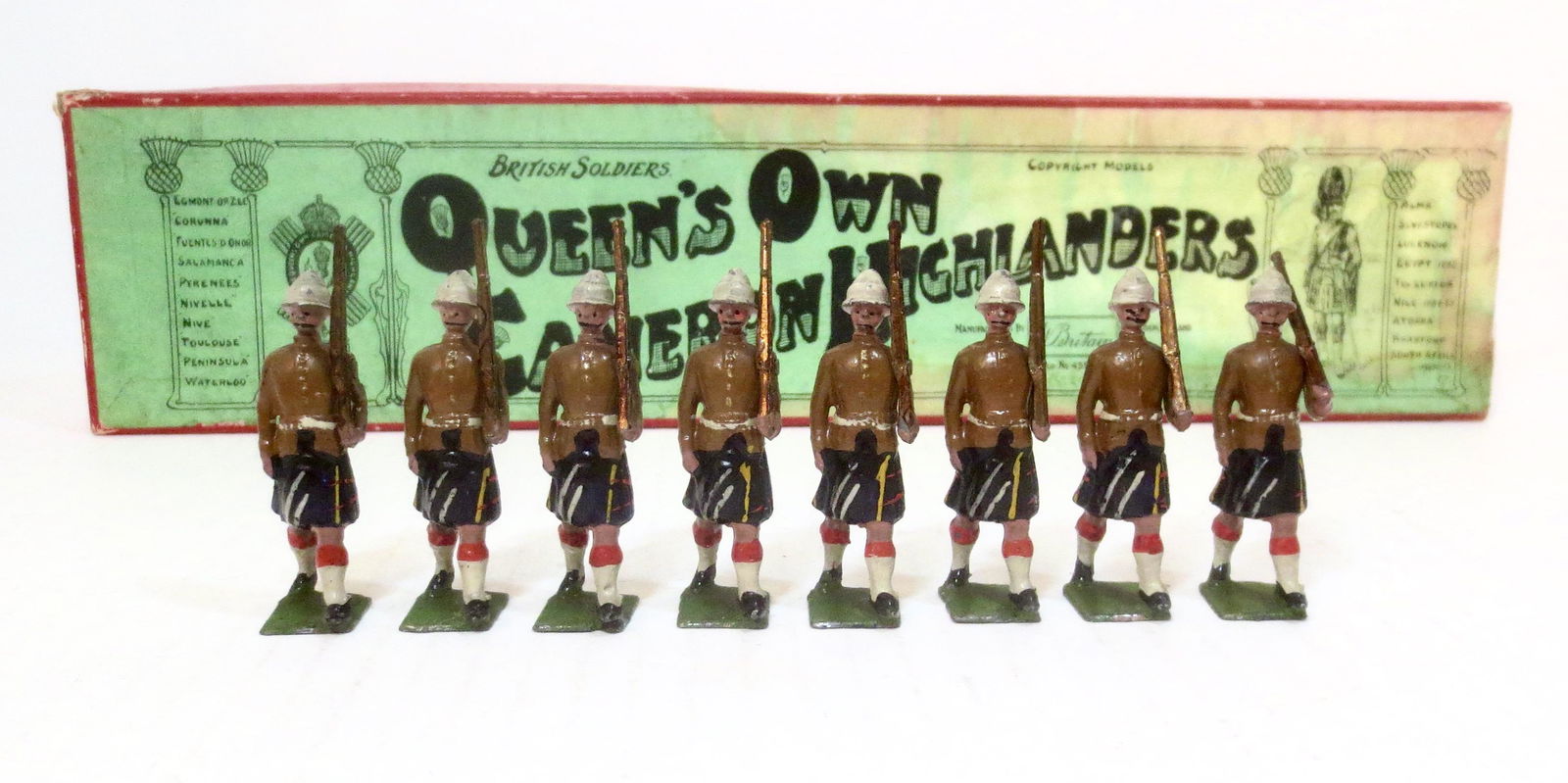 Britains #114 Queen's Own Cameron Highlanders (1 of 1)