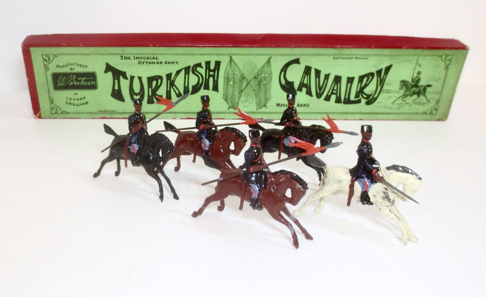 Britains #71 RARE Turkish Cavalry (1 of 1)