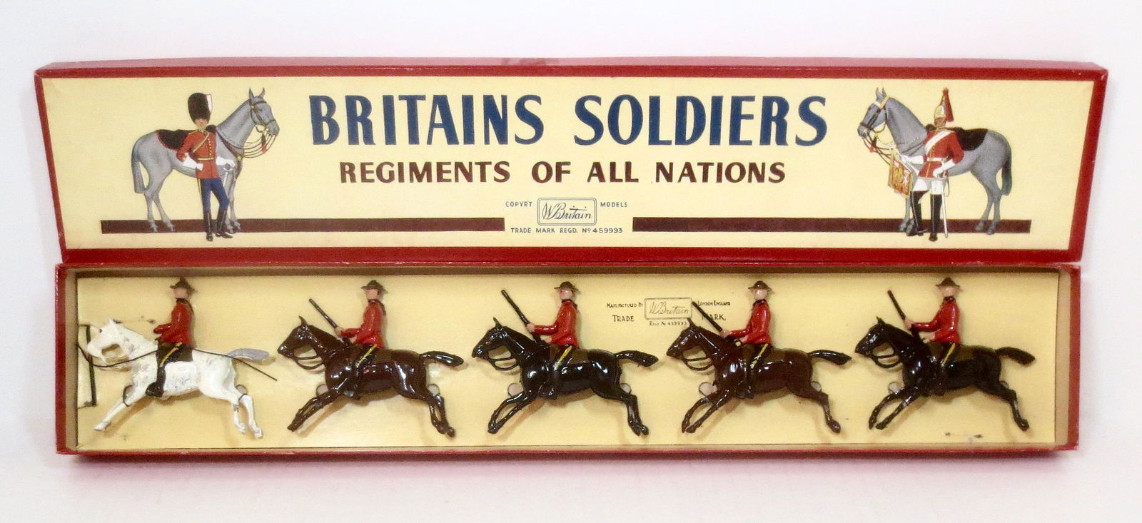 Britains #1349 Royal Canadian Mounted Police (1 of 1)