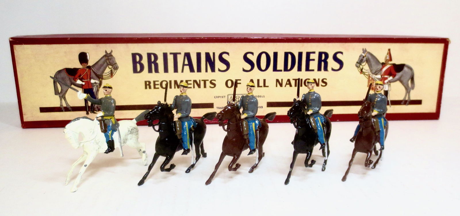 Britains #2055 Confederate Cavalry (1 of 1)