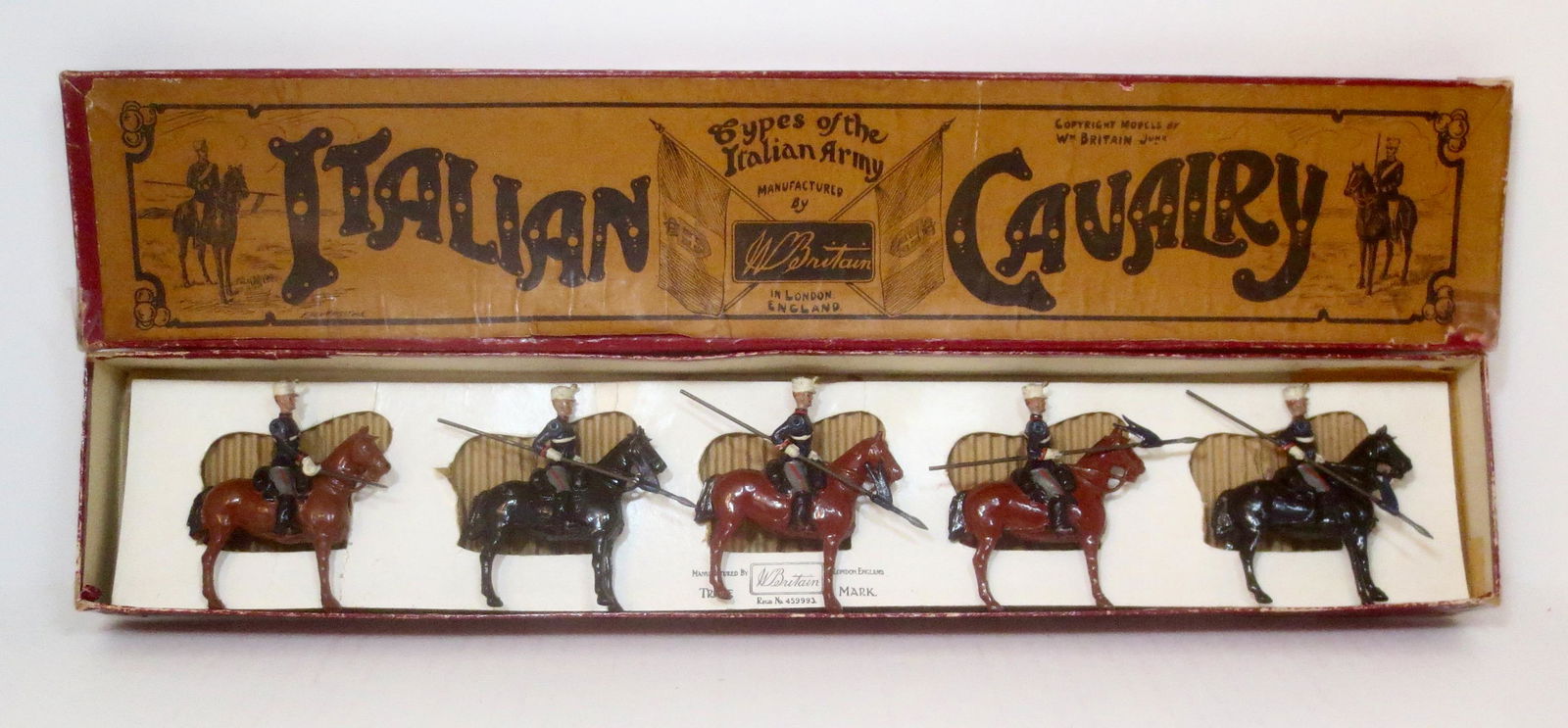Britains RARE #165 Italian Cavalry (1 of 1)