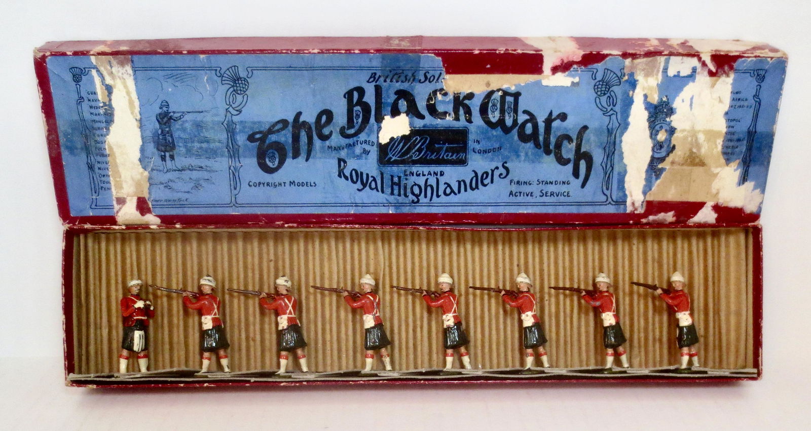 Britains #122 The Black Watch Firing (1 of 1)