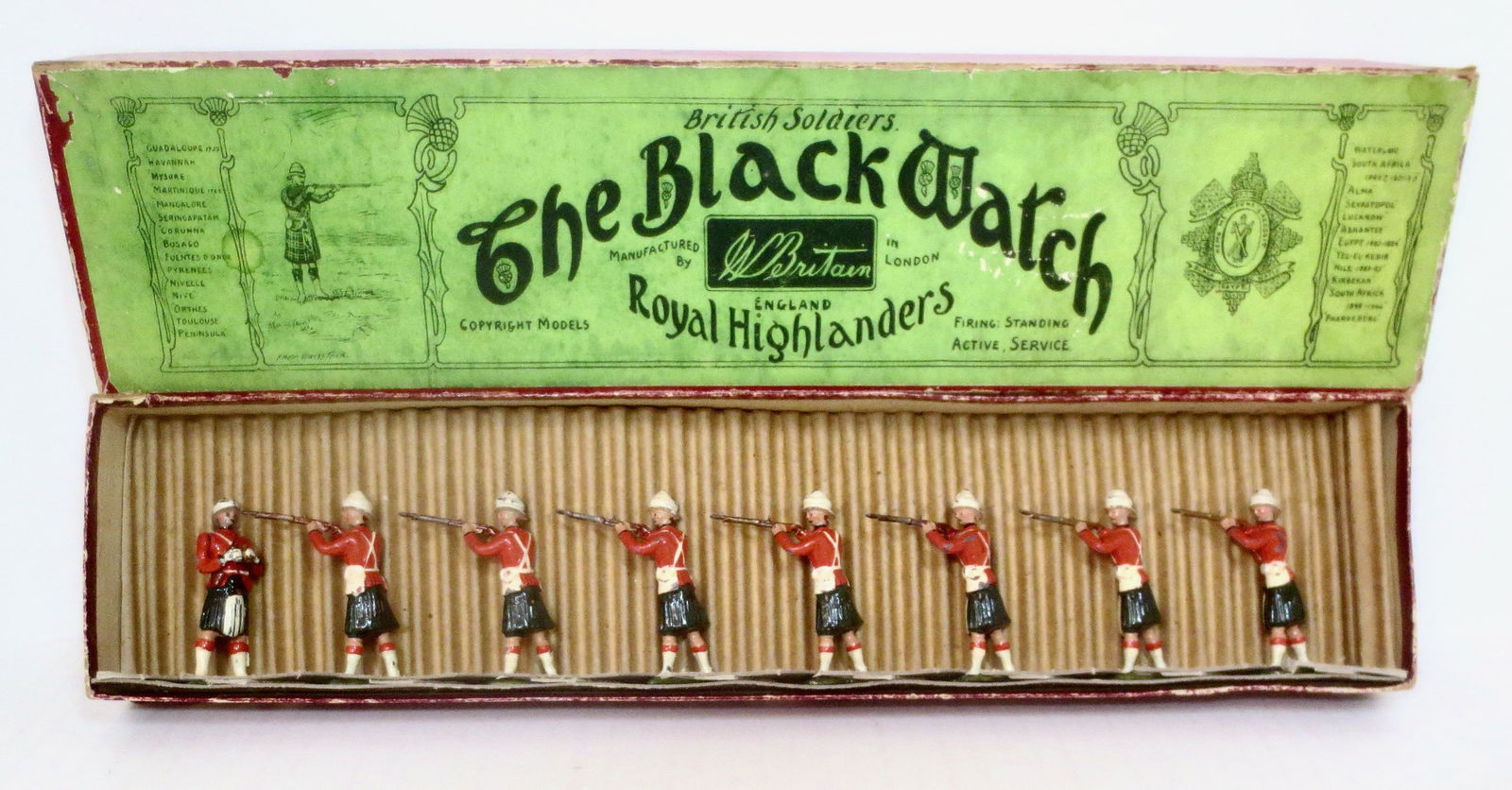 Britains #122 The Black Watch Firing (1 of 1)