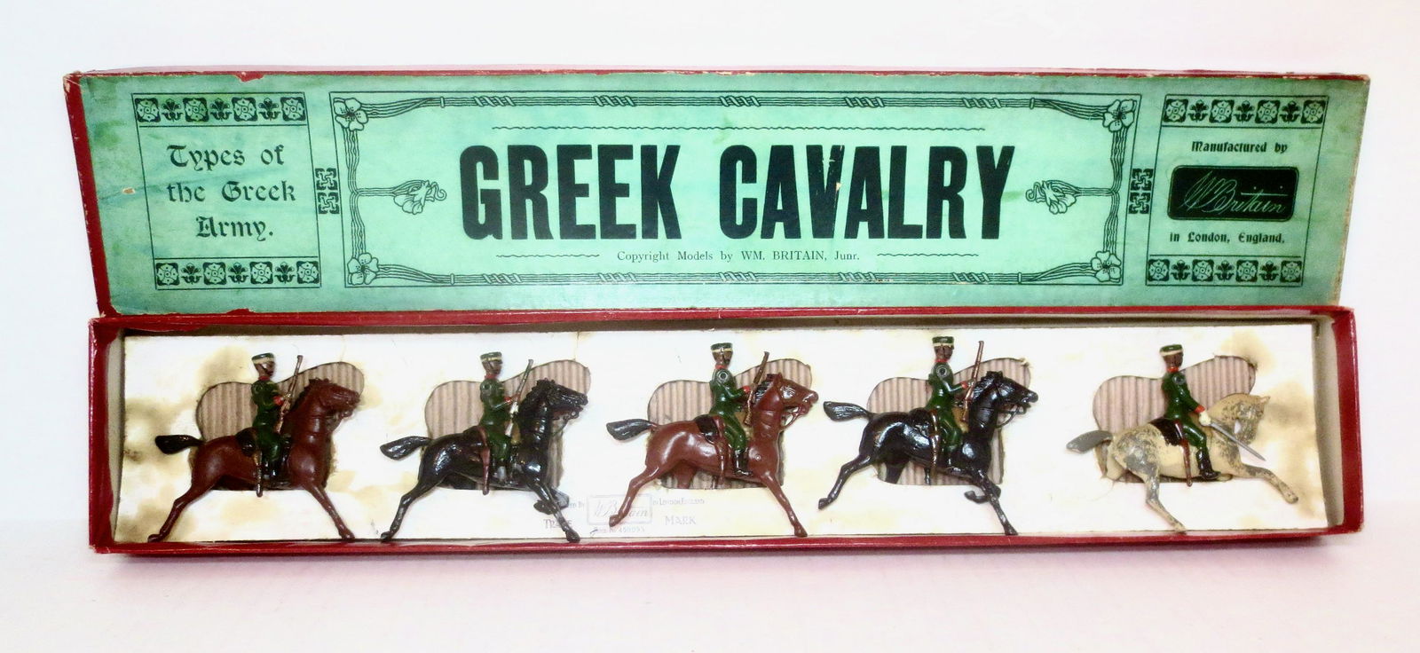 Britains #170 RARE Greek Cavalry (1 of 1)