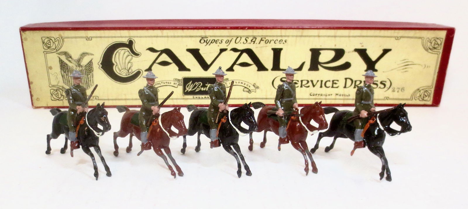 Britains #276 U.S. Cavalry (1 of 1)