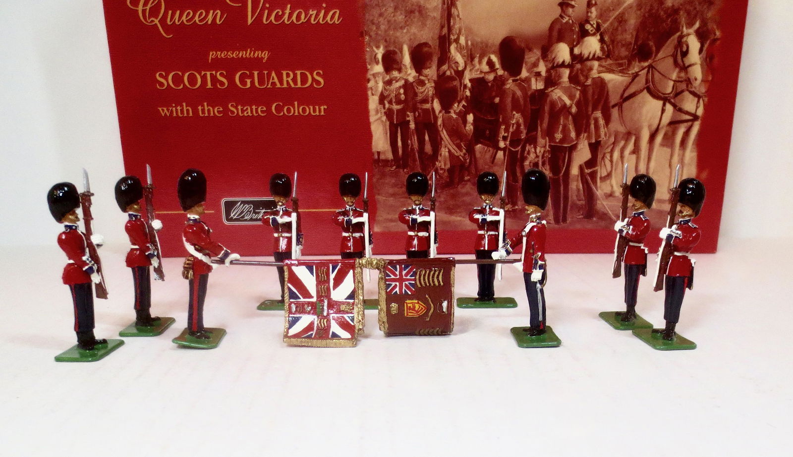 Britains #40206 Scots Guards Colour Party (1 of 1)