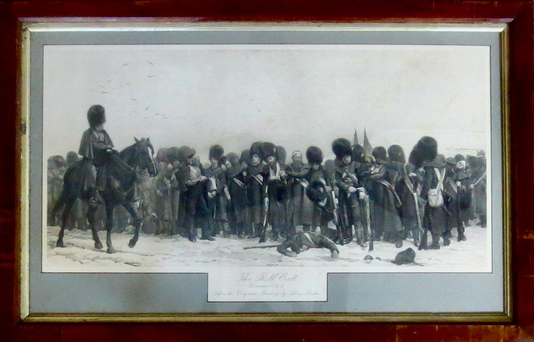 Large Framed Print "The Roll Call" (1 of 1)