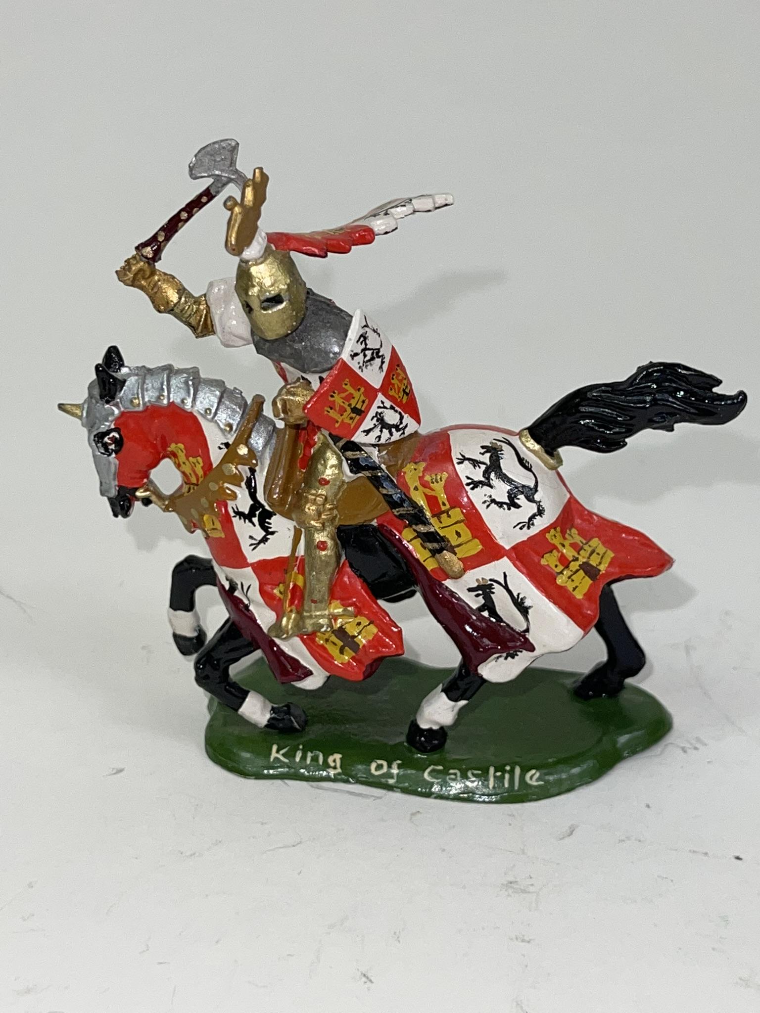 William Kingsman King of Castile: 1 piece in excellent condition. Signed on base and dated June 1985