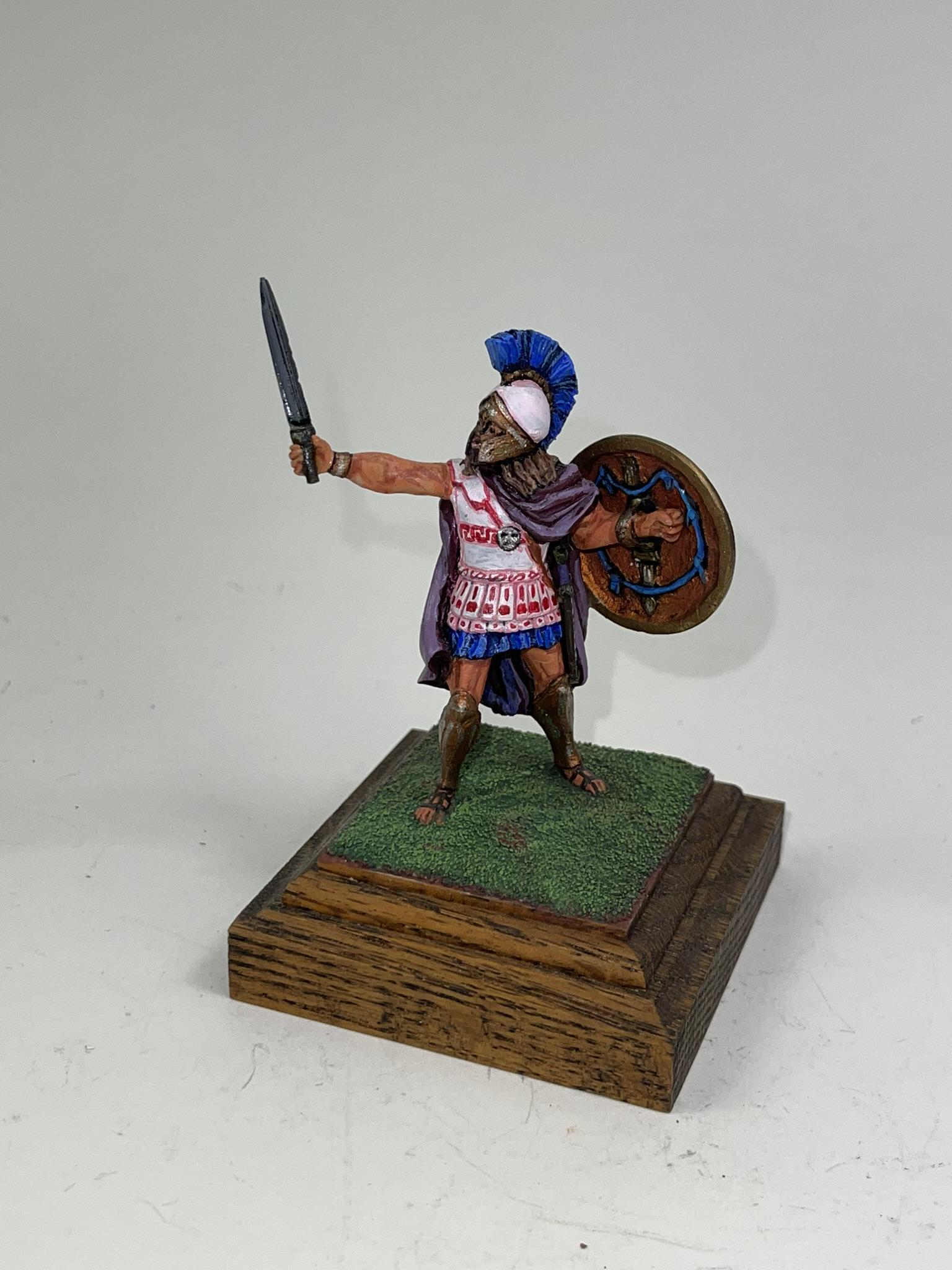 Military Miniatures Roman w/ Sword + Shield (1 of 2)