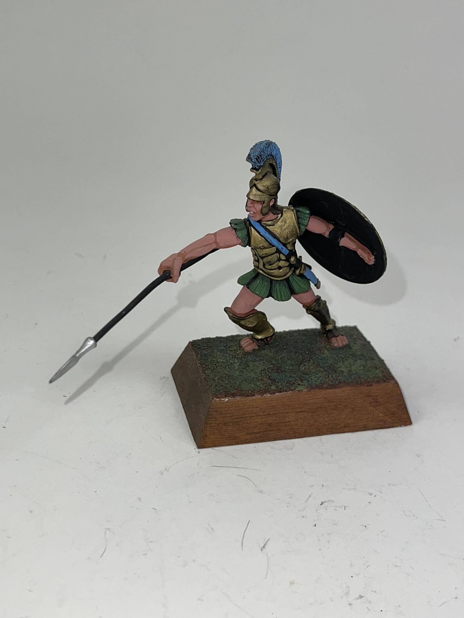 Military Miniatures Roman w/ Spear + Shield (1 of 2)