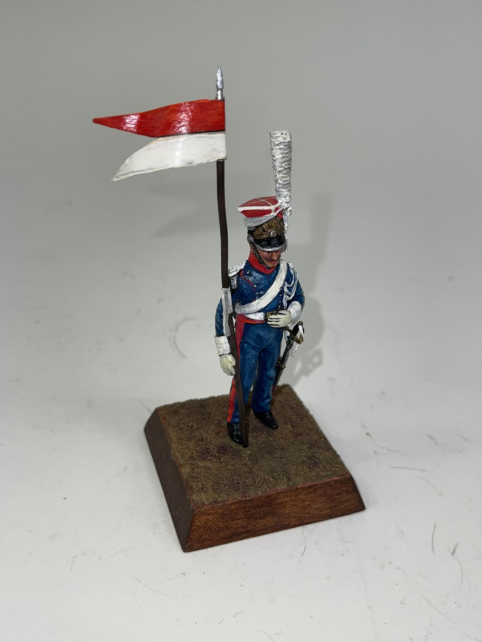 Military Miniature Polish Napoleonic Lancer (1 of 2)
