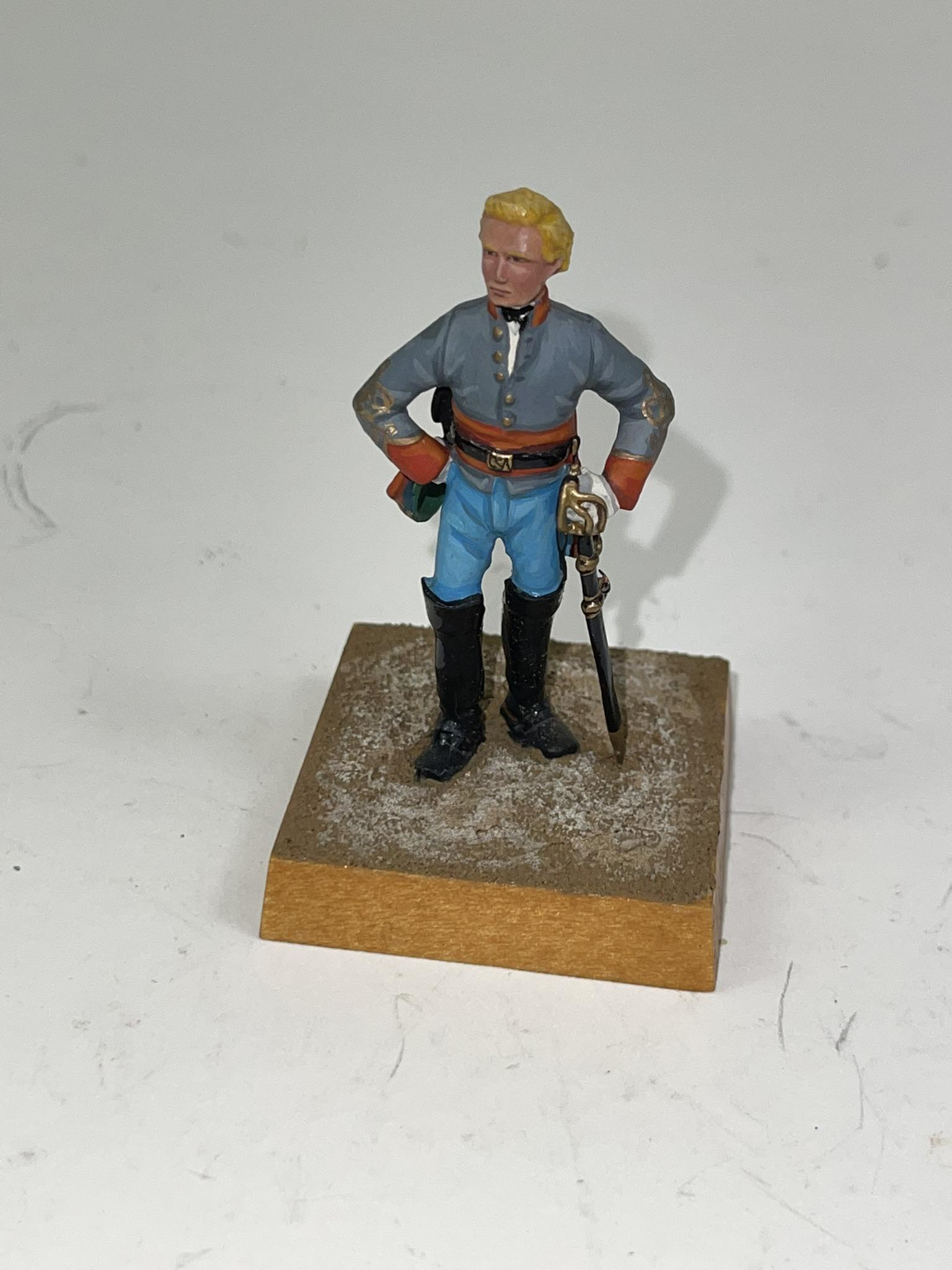 Military Miniature Stuart Horse Art. By Imrie (1 of 2)