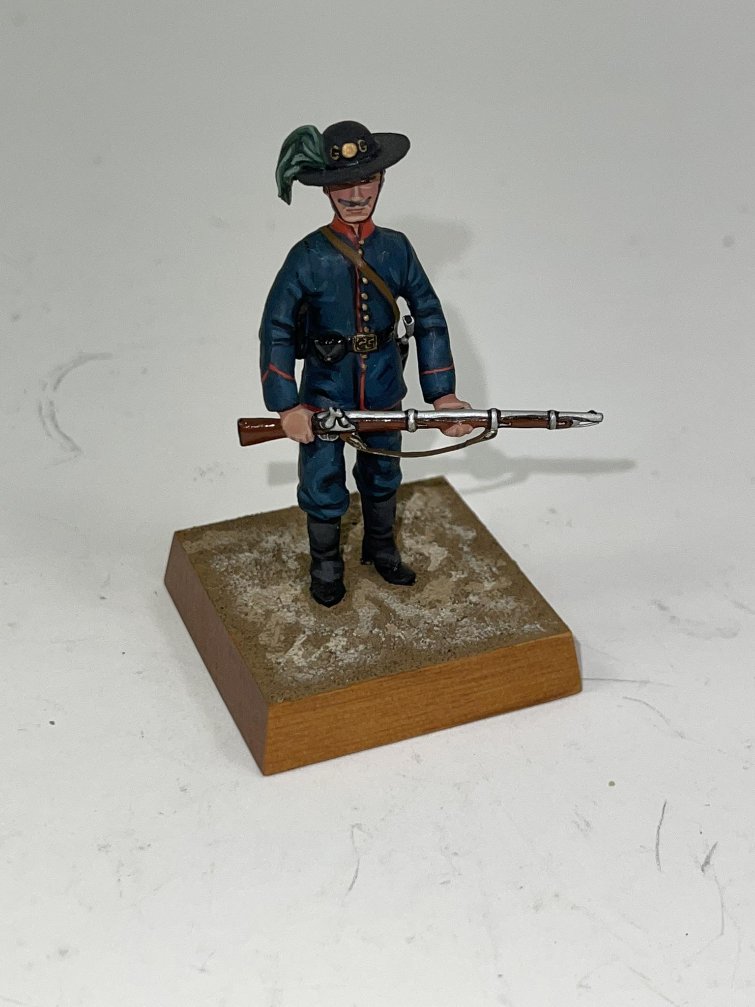 Military Miniature Garibaldi Guards By Imrie (1 of 2)