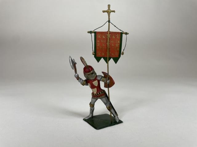 Courtenay Lord Chargny with Oriflamme No. 6 (1 of 4)