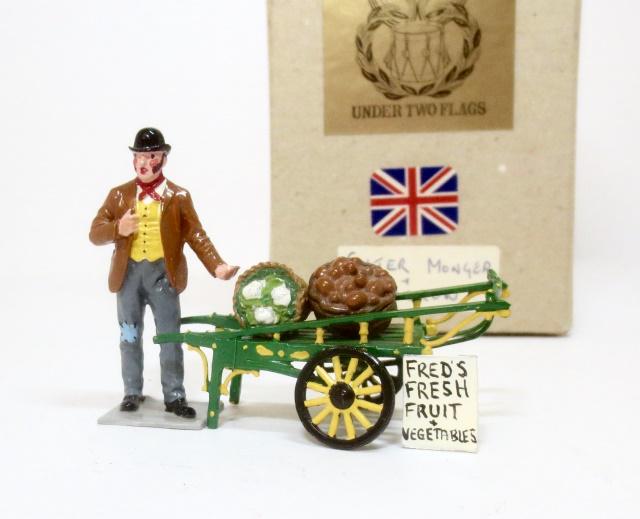 Under Two Flags Coster Monger & Cart: 5 pieces. Mint condition. Box excellent.