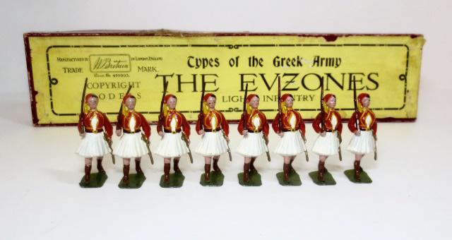Britains #196 Greek Evzones Light Infantry (1 of 1)