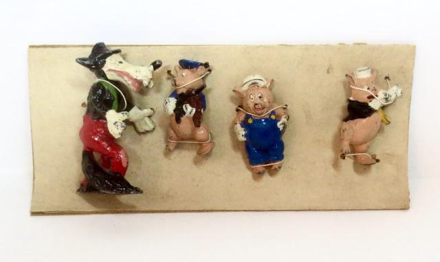 Excella RARE 3 Little Pigs & The Big Bad Wolf (1 of 1)