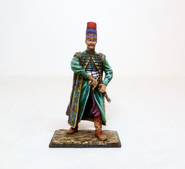 Russian Studio Robed Warrior Drawing Sword (1 of 1)