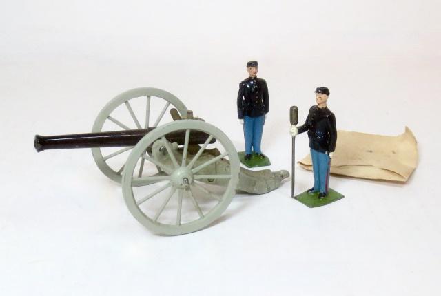 Britains #2057 Union Artillery Set With Shells (1 of 1)