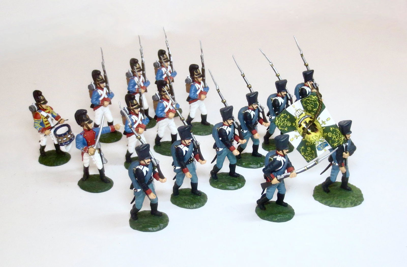 Frontline Figures Napoleonic Regiments Marching (1 of 1)