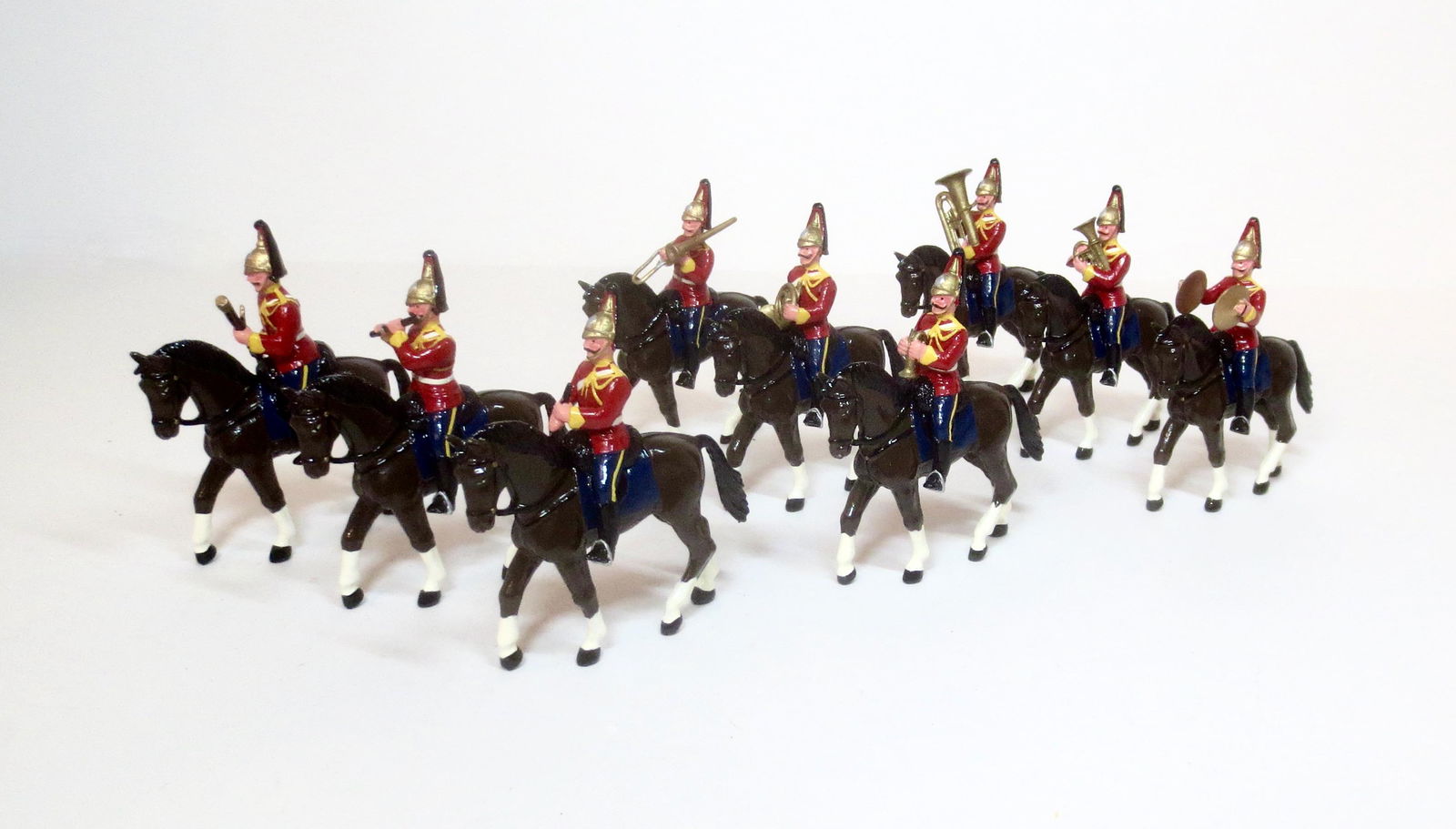 Solid Cast Mounted Dragoons Band (1 of 1)