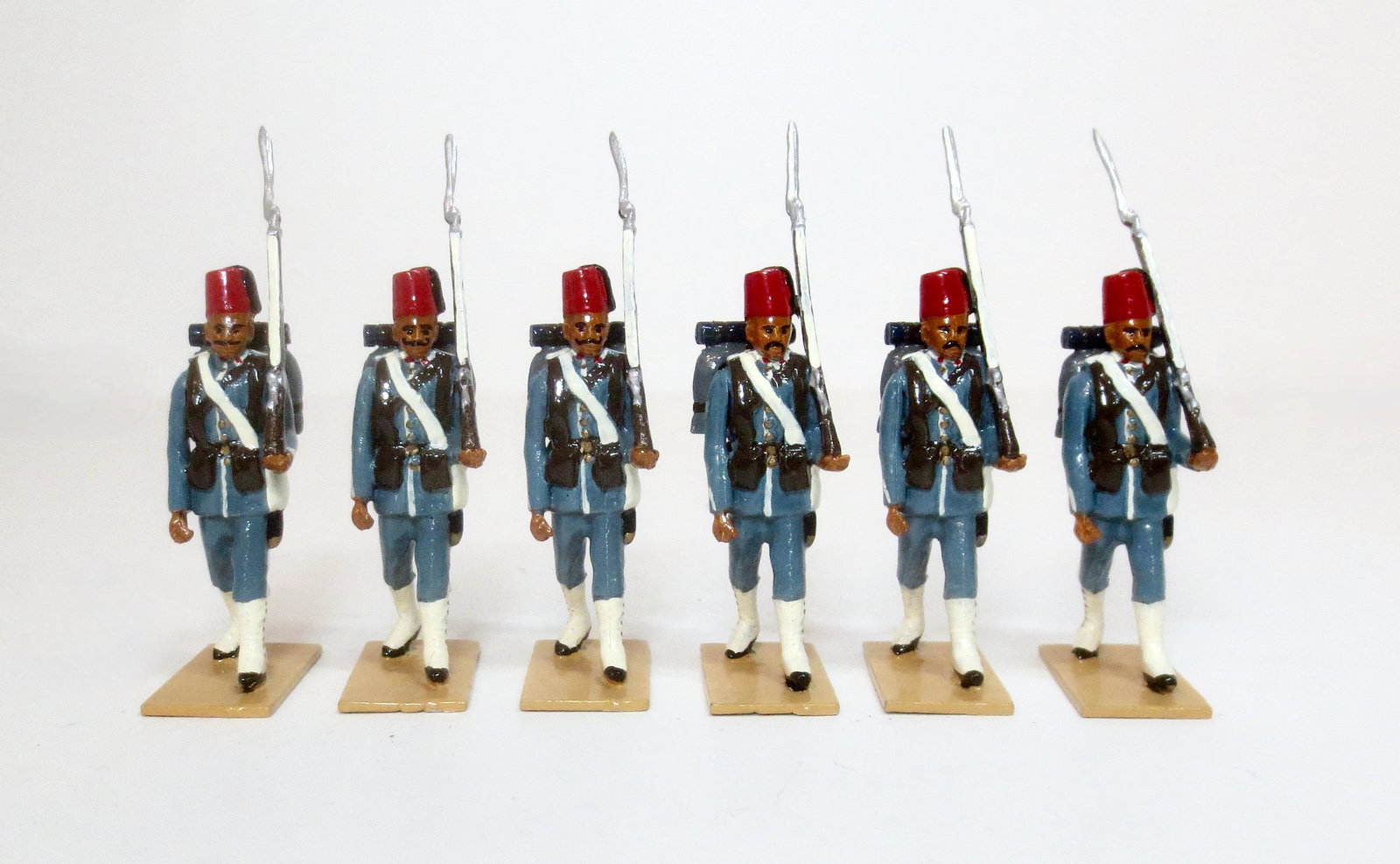 Egyptian Rifles Regiment: 6 pieces. Mint to near mint condition. Unboxed.