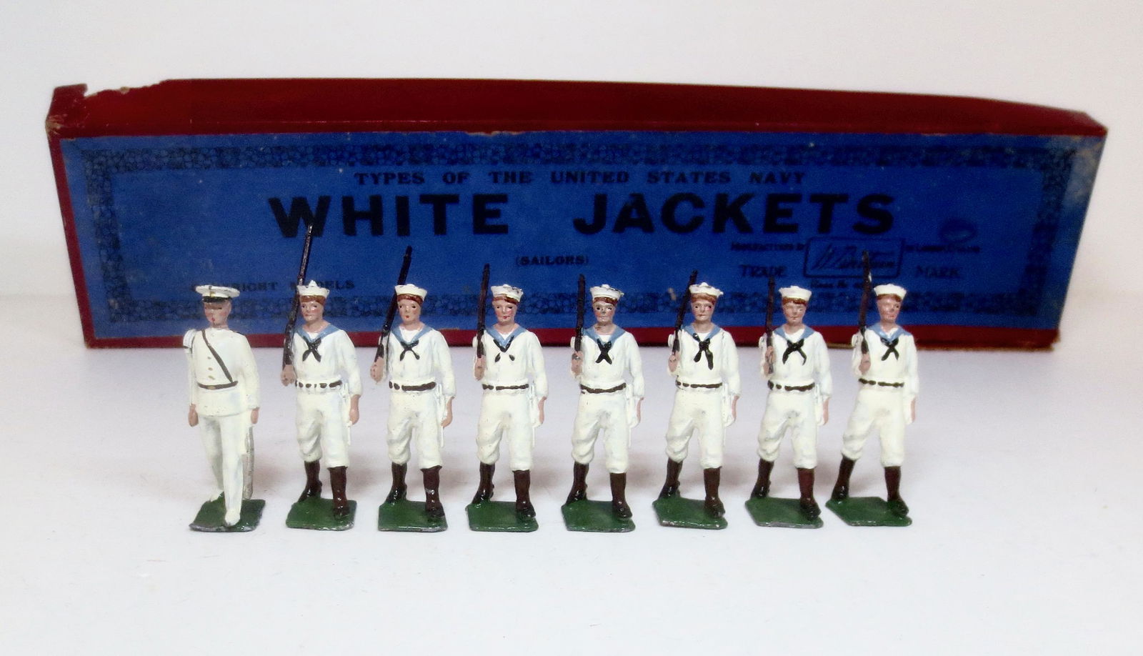 Britains #1253 U.S. Navy White Jackets (1 of 1)
