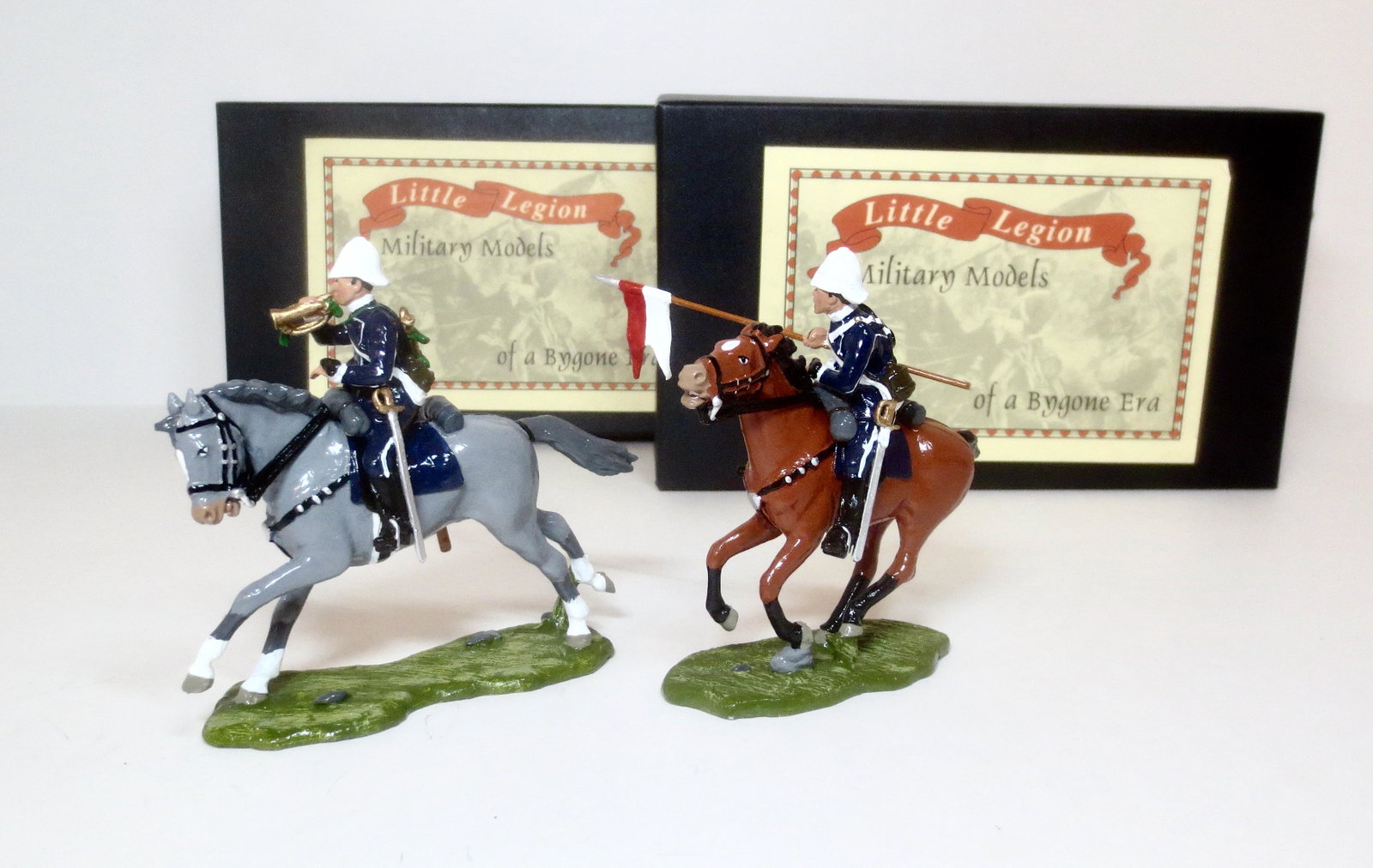 Little Legion 17th Lancers: 2 pieces. Mint condition. Boxes excellent.