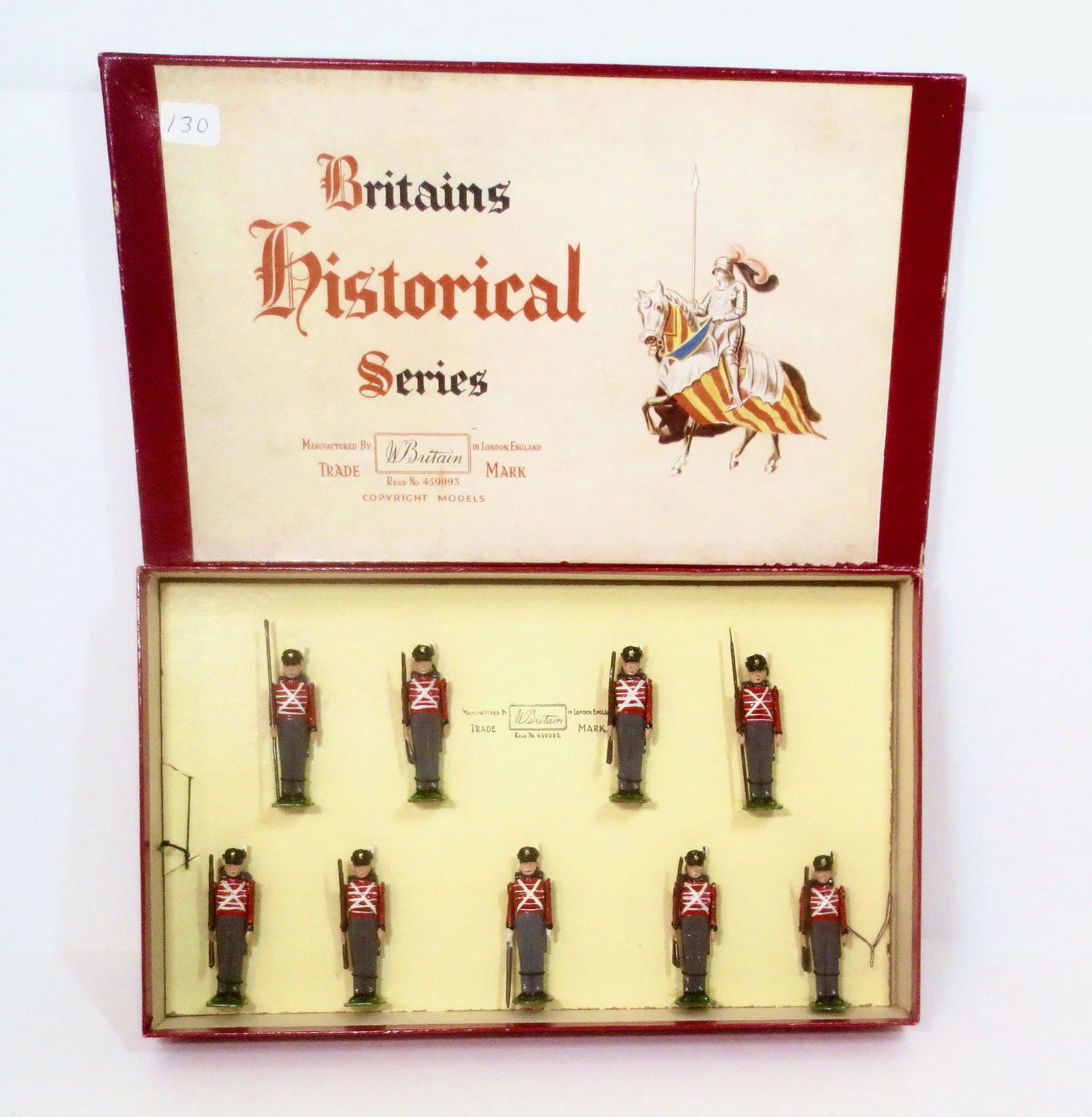 Britains #1518 Line Infantry With Muskets (1 of 1)