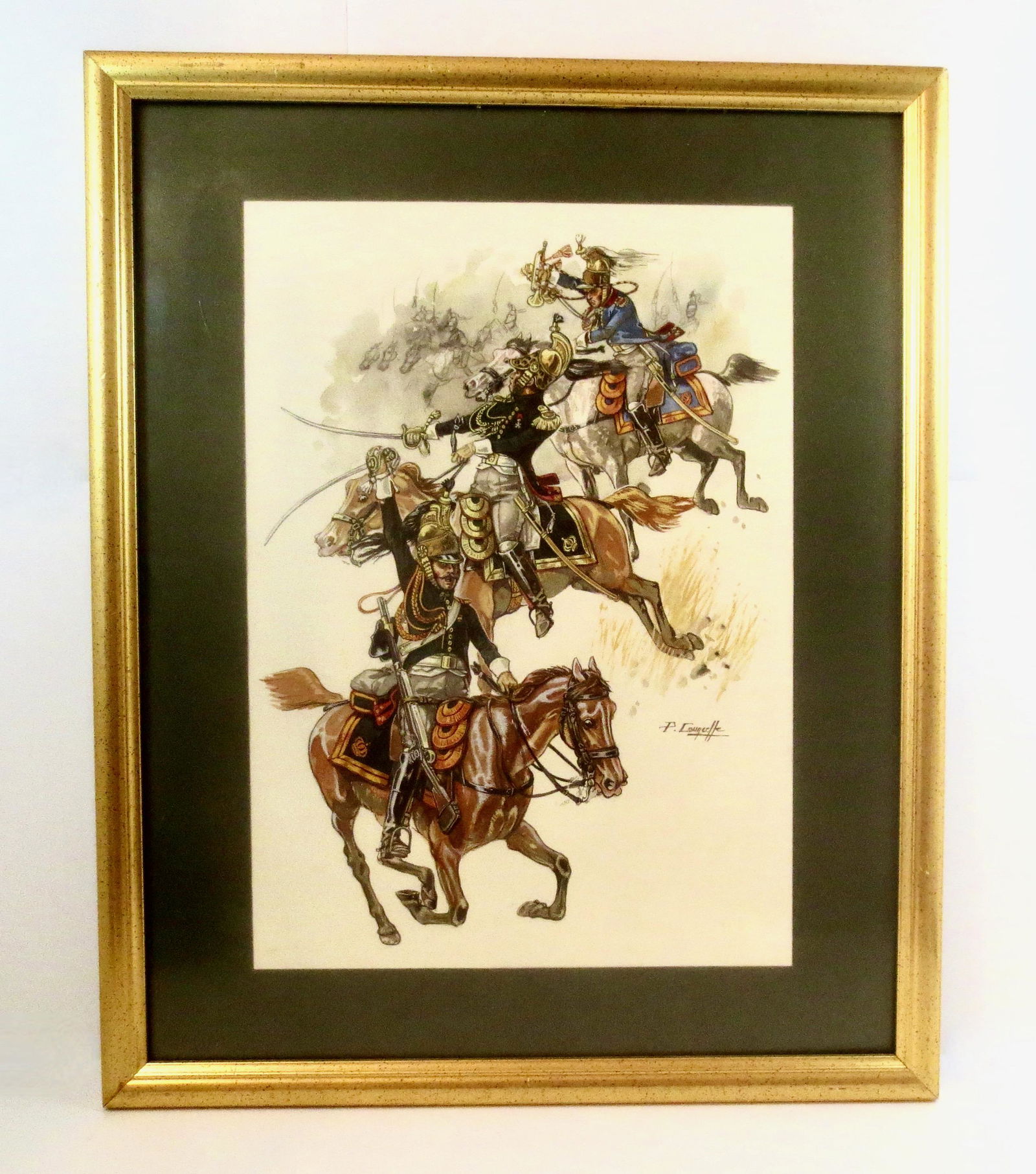 P. Courcelle Pen & Watercolor Illustration (1 of 1)