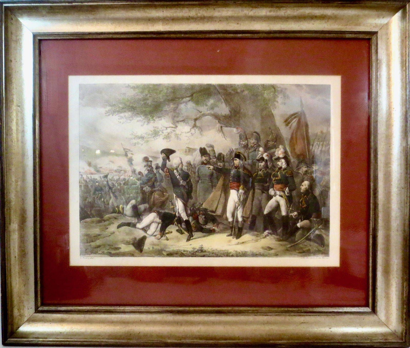 L. Guidon Framed Napoleonic Print (1 of 1)
