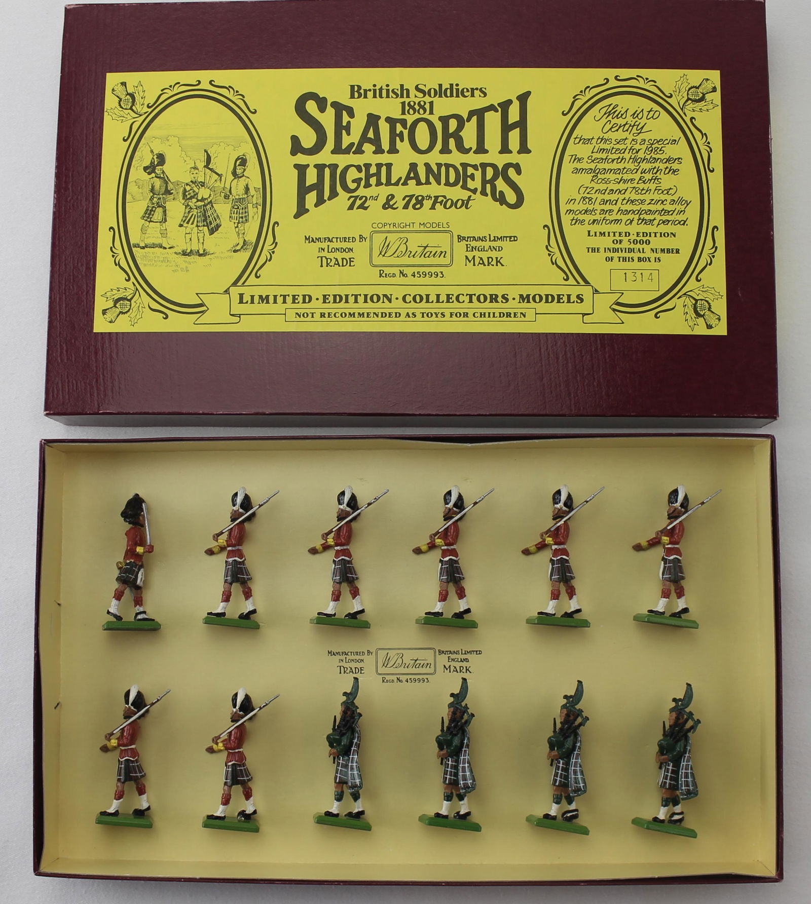 Britains Set 5185 Seaforth Highlanders (1 of 4)