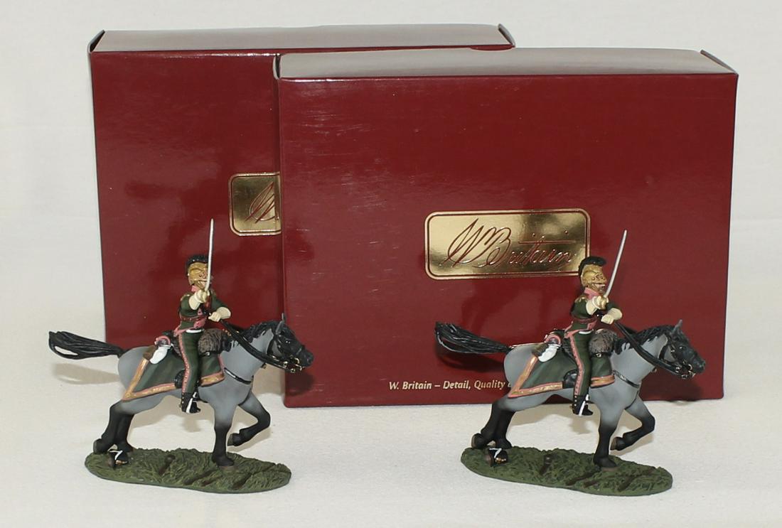 Britains Lot French 3rd Lancers Officer Charging (1 of 2)