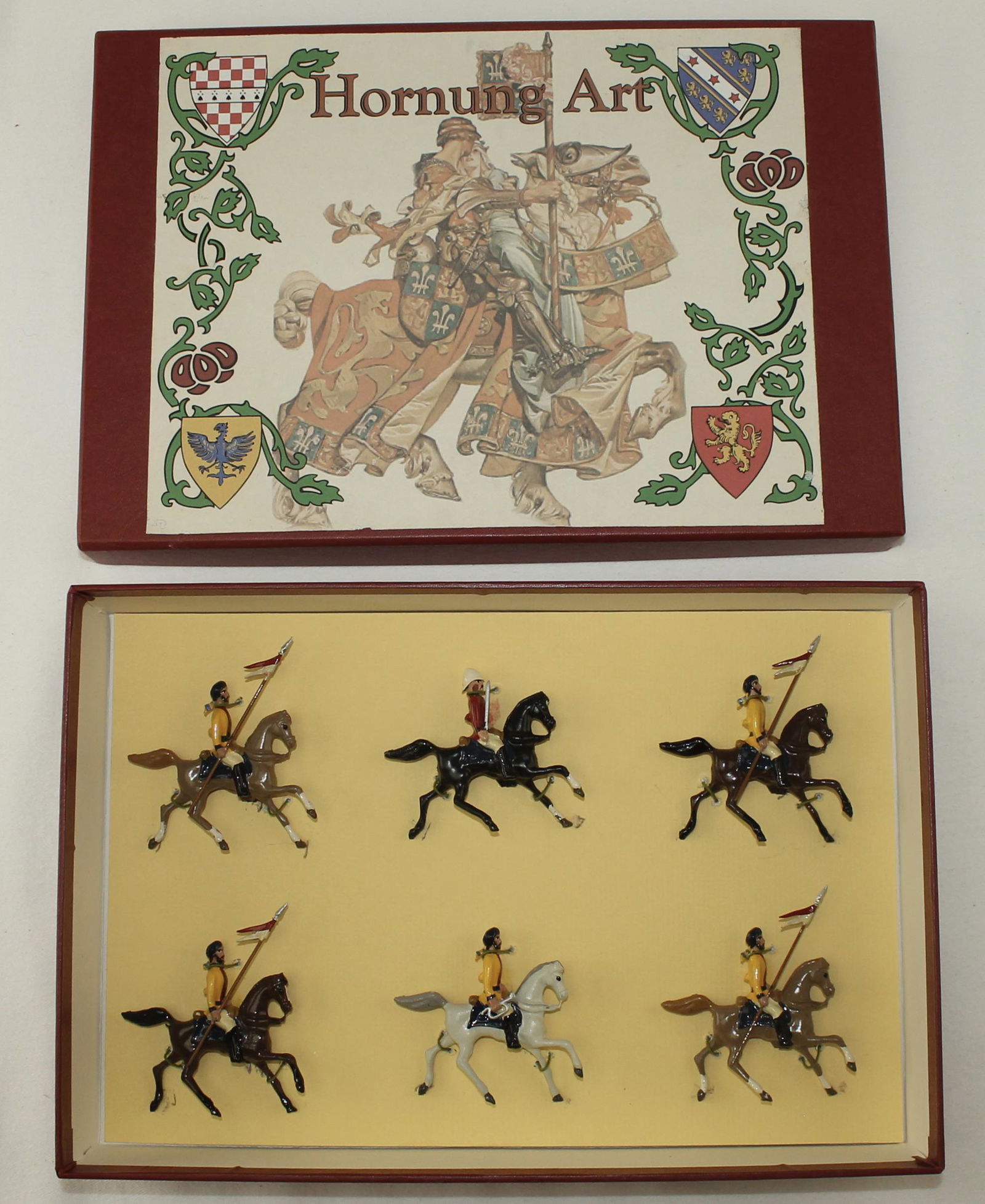 Horning Art Set Indian Army Lancers and Officer (1 of 4)