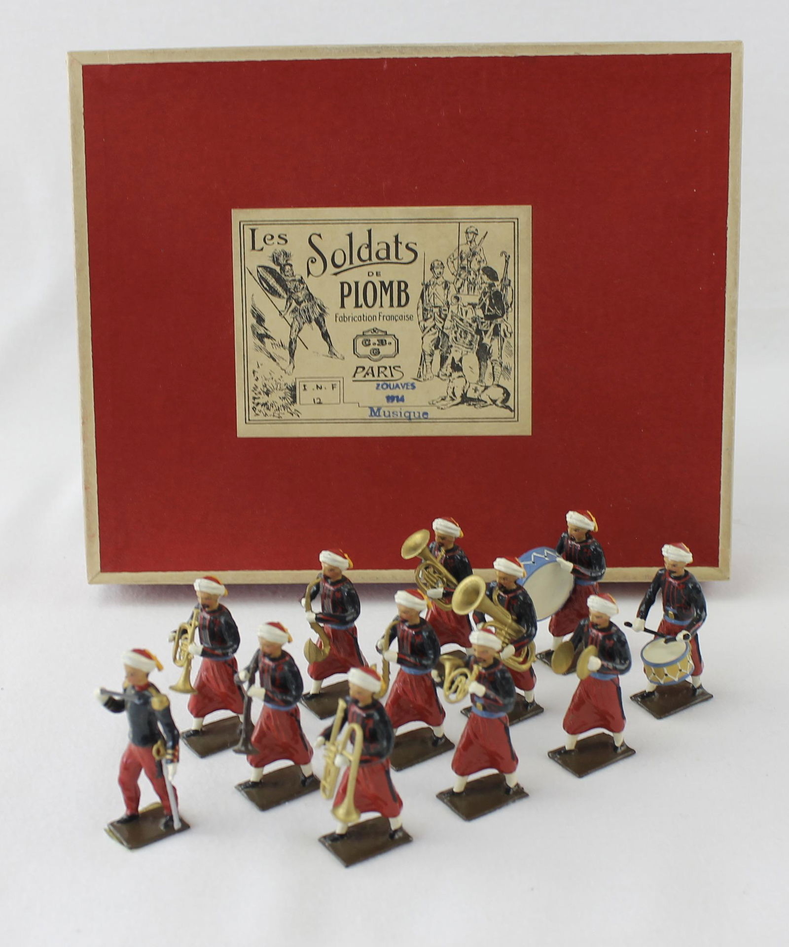 Mignot Set Zouave Band 1914. (1 of 6)