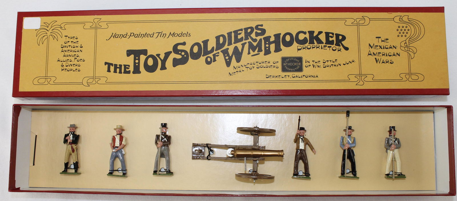 Wm. Hocker Set 299 Texian Volunteers Artillery (1 of 2)