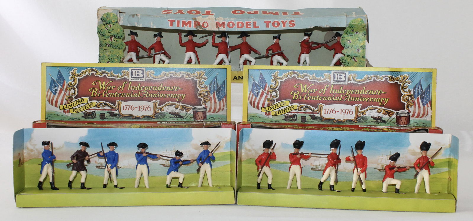 Britains Lot Plastic British American Infantry (1 of 6)