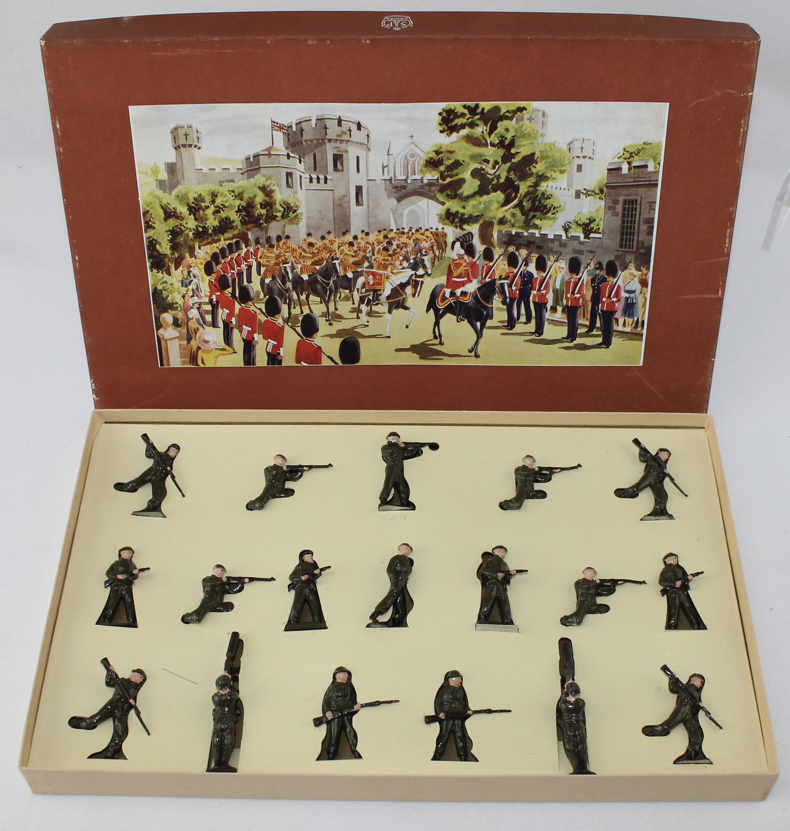 Britains 45s Infantry in Battle Dress (1 of 6)