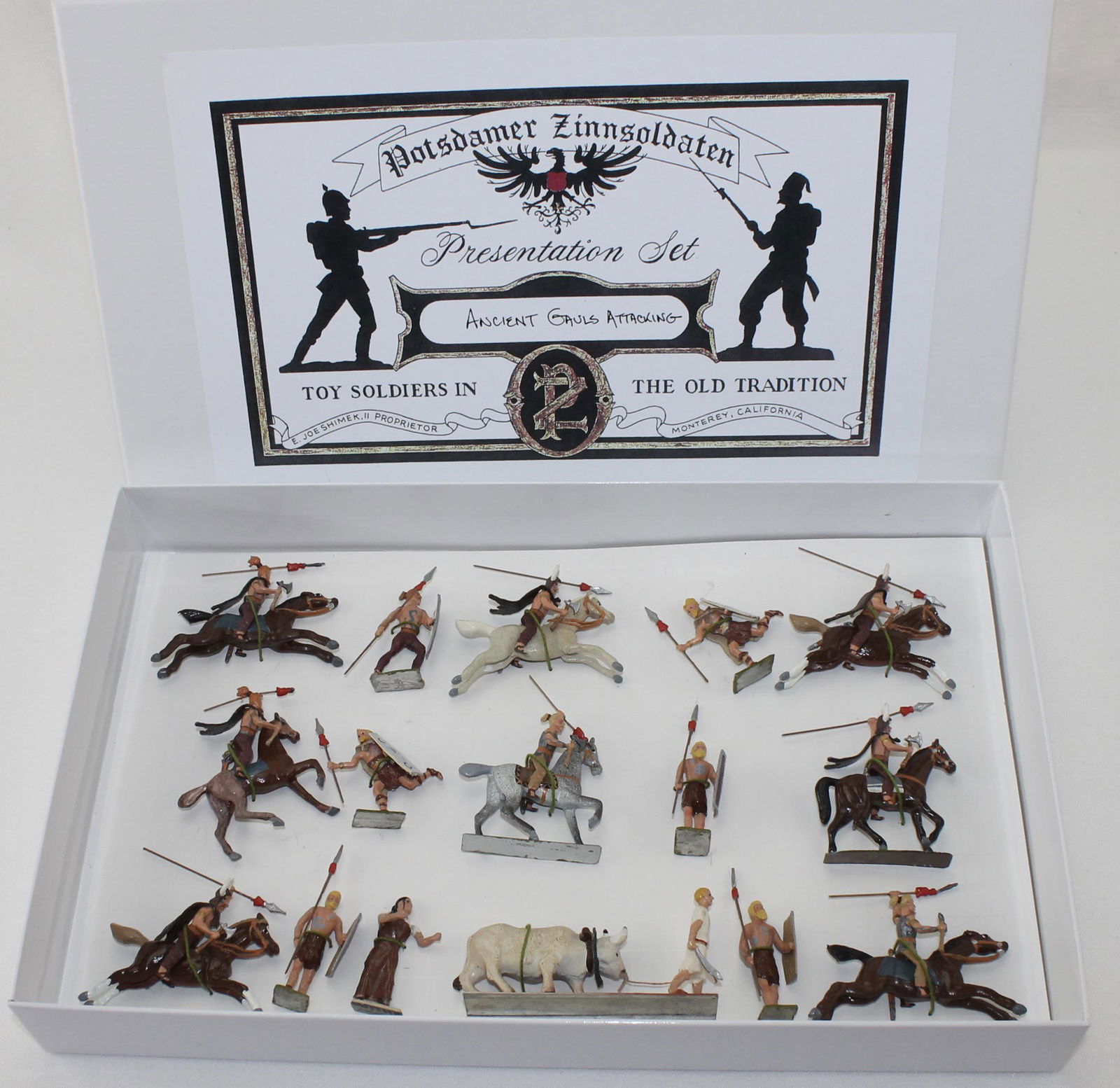 Potsdamer Zinnsoldaten Set Ancient Gauls (1 of 2)