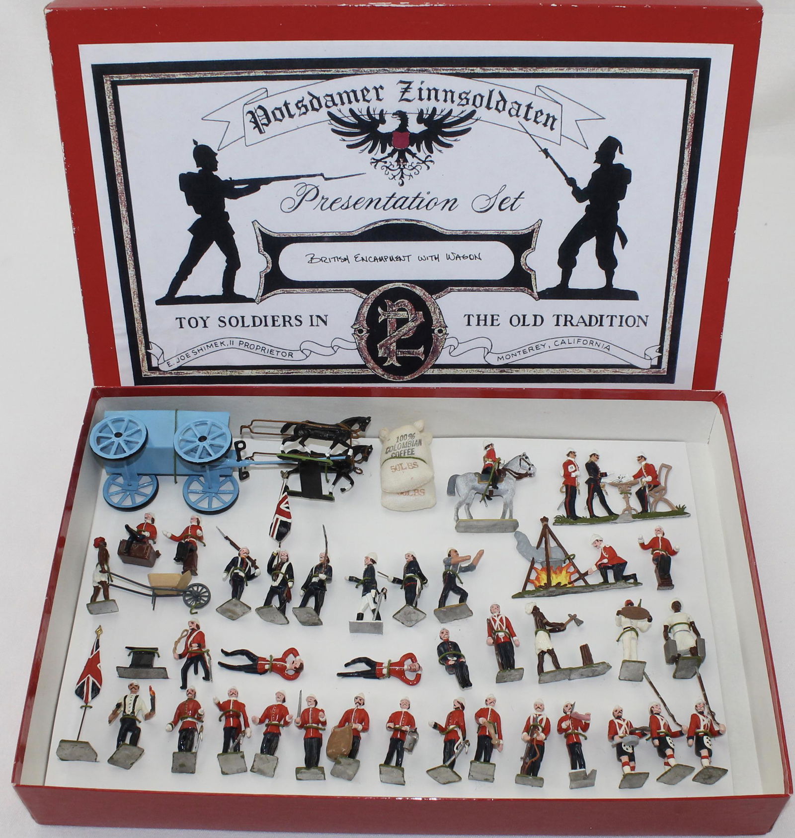 Potsdamer Zinnsoldaten Set British Encampment (1 of 2)