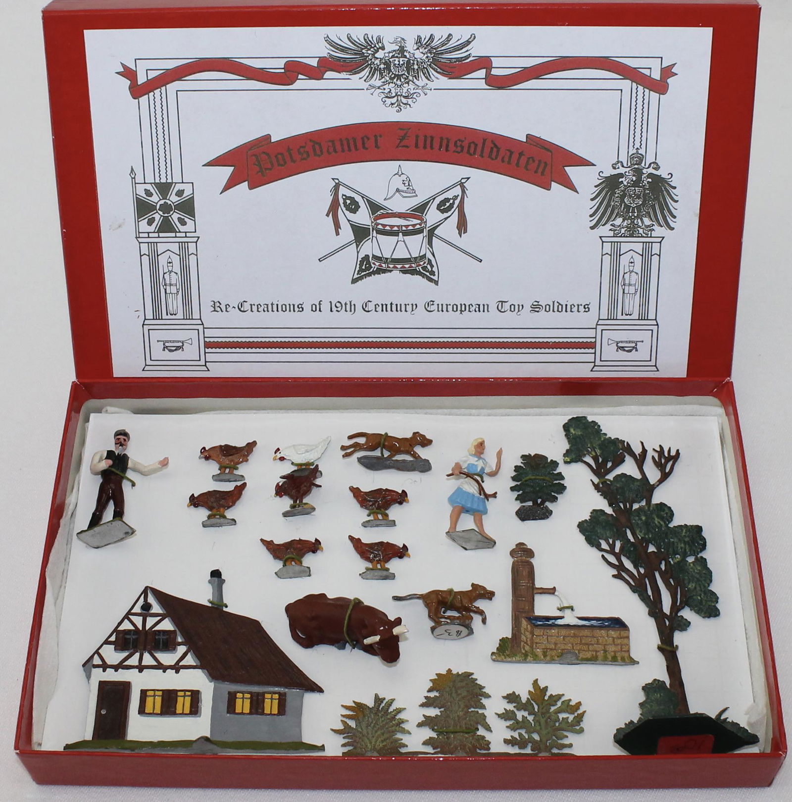 Potsdamer Zinnsoldaten Set Barnyard Adventures (1 of 2)