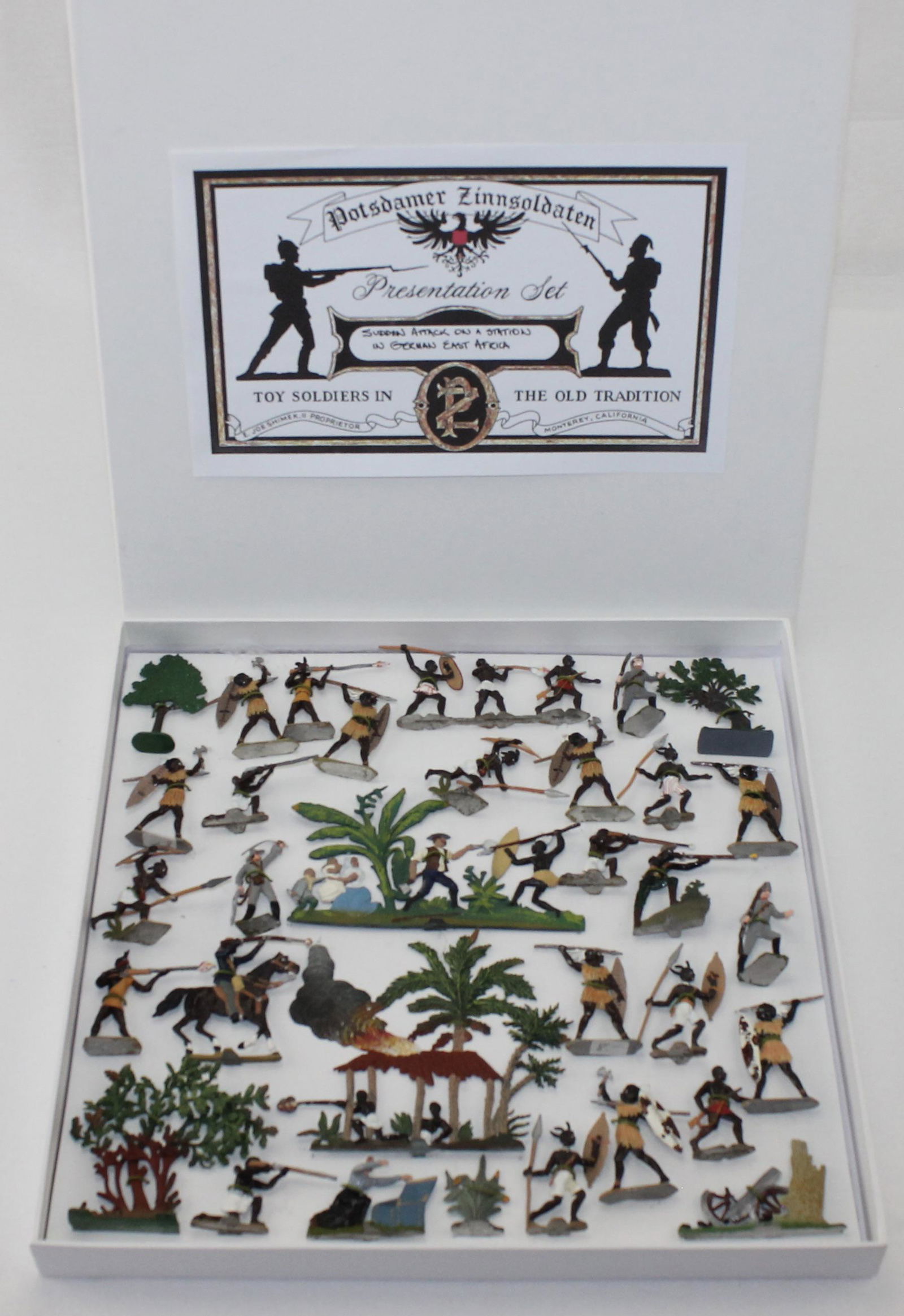 Potsdamer Zinnsoldaten Set Suddan Attack (1 of 2)