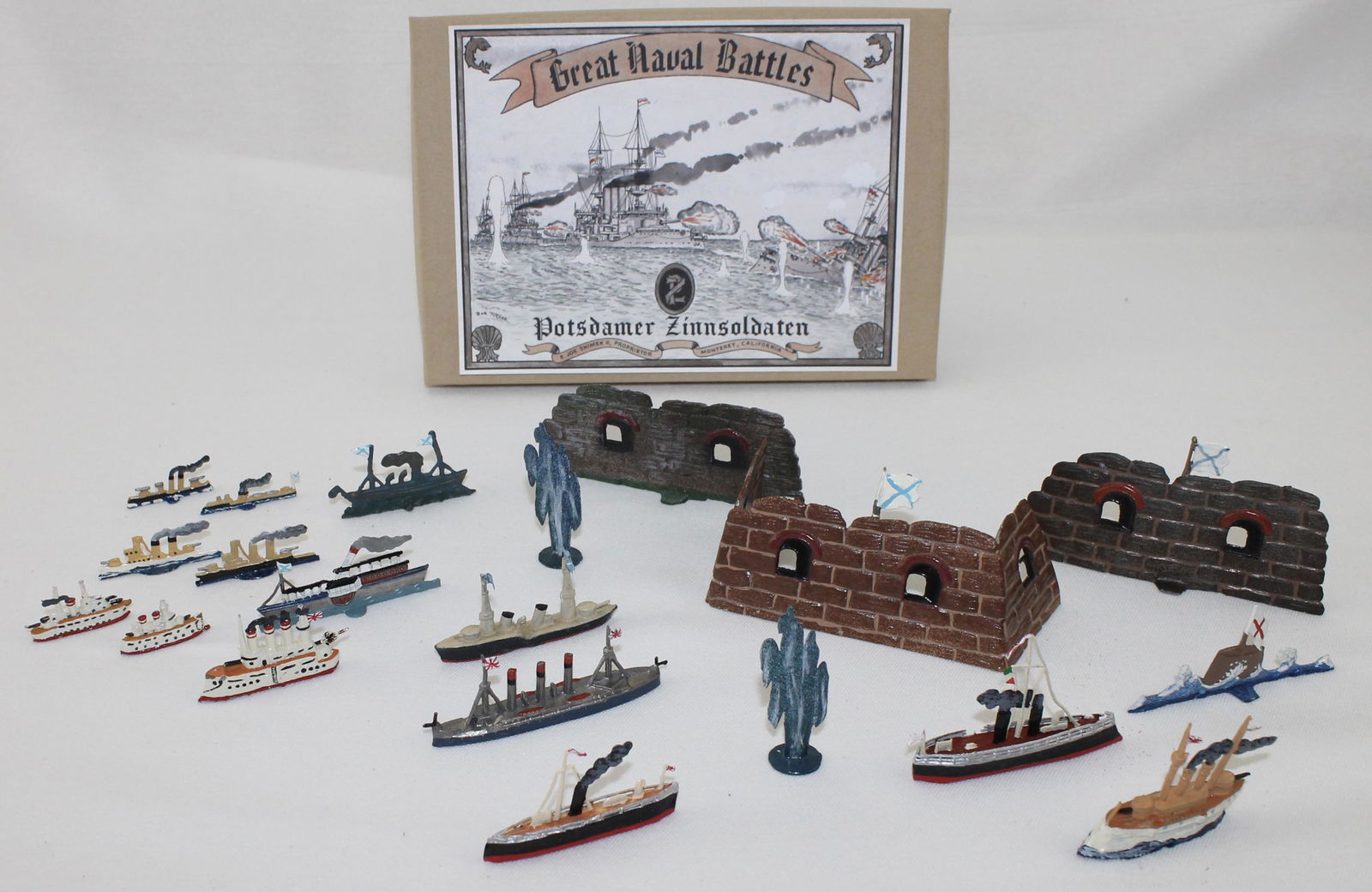 Potsdamer Zinnsoldaten Port Arthur Battle (1 of 2)