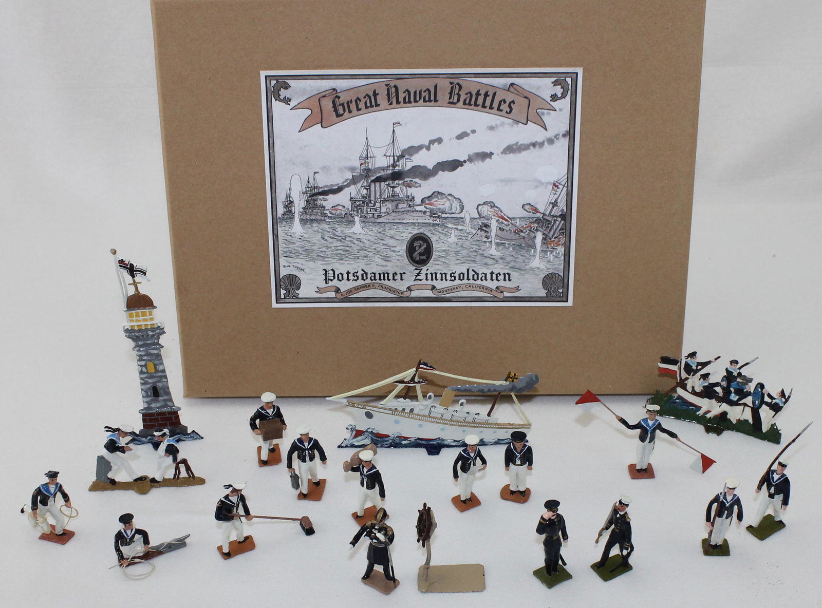 Potsdamer Zinnsoldaten Set German Navy (1 of 3)