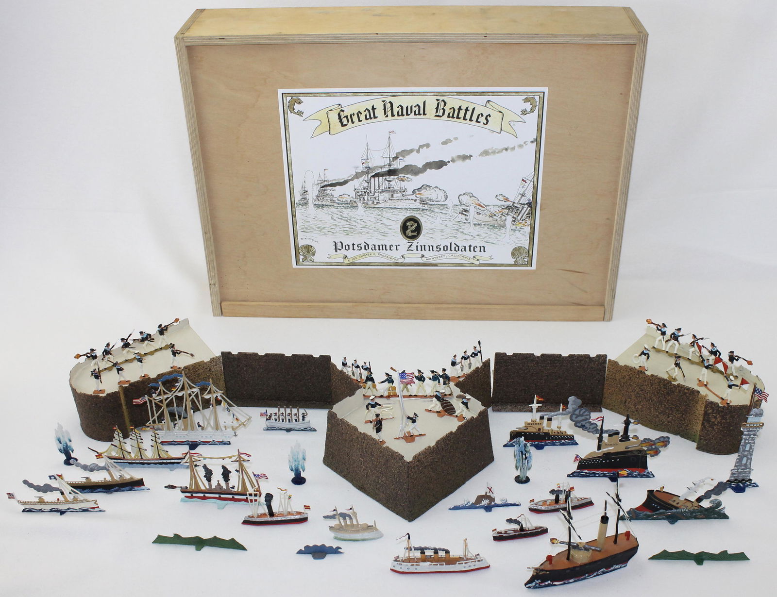 Potsdamer Zinnsoldaten Battle of Manila Bay (1 of 8)