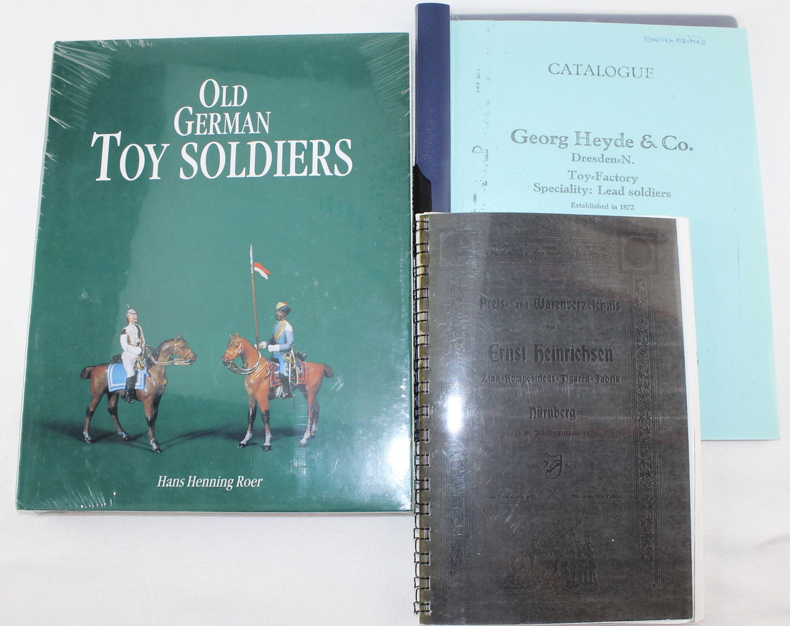Lot of German Toy Soldier Book and Catalogs (1 of 4)