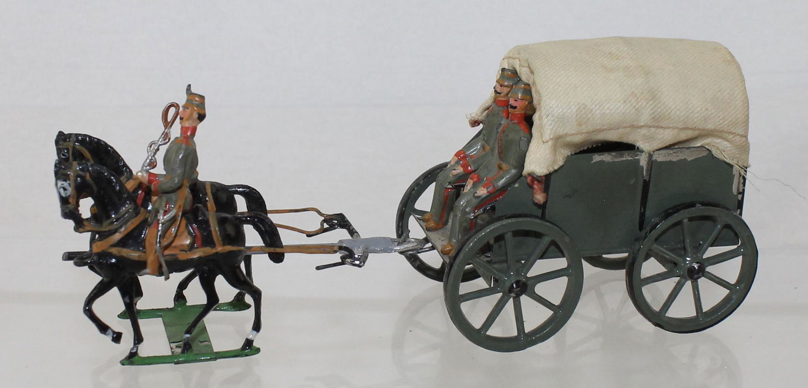 Heyde Lot Covered Wagon and Crew (1 of 2)