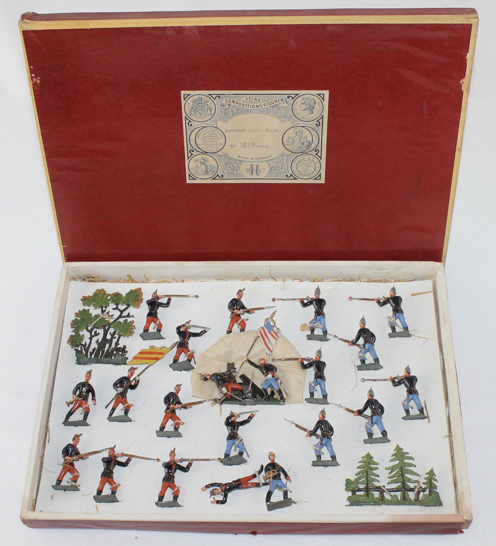 Heyde Set 1040 Spanish American War Battle (1 of 3)