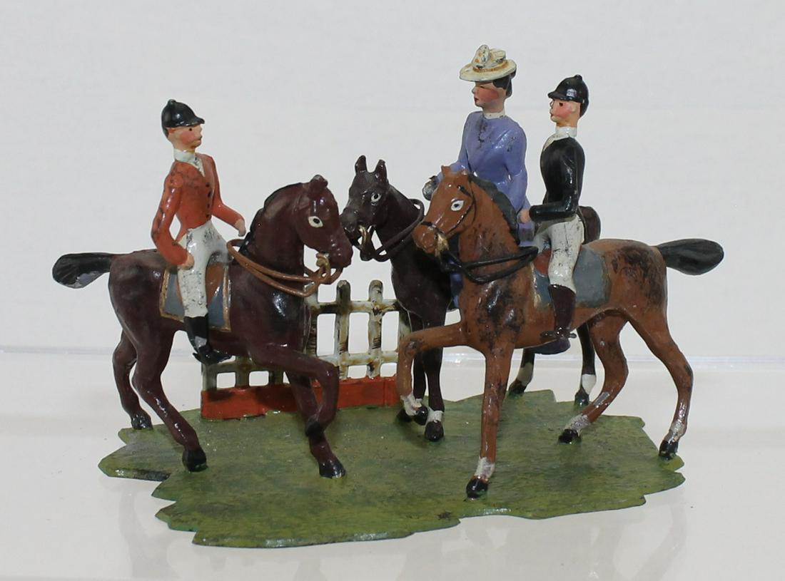 Heyde Vignette Jockeys and Lady Rider (1 of 5)
