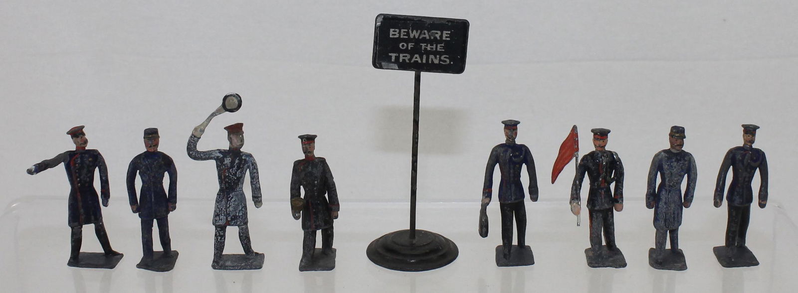 Heyde Lot Railroad Station Staff and Sign (1 of 2)